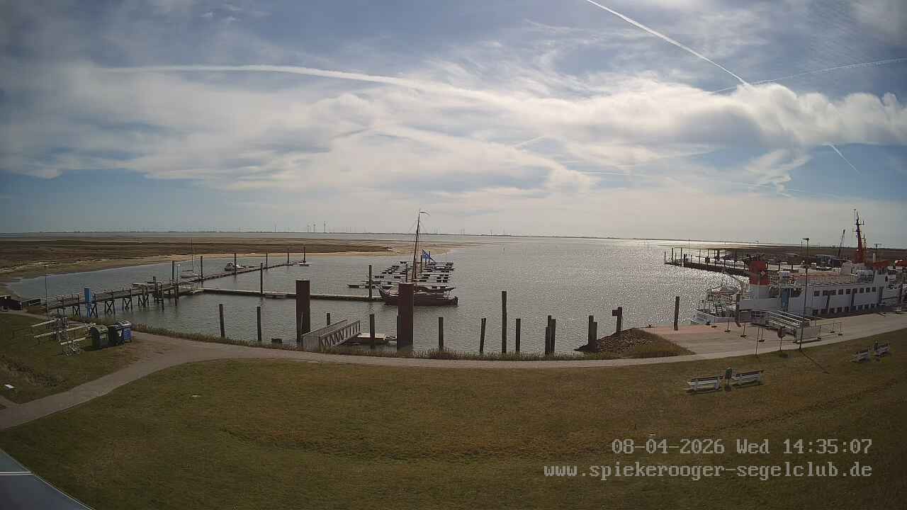 Archiv Foto Webcam Segelclub Spiekeroog