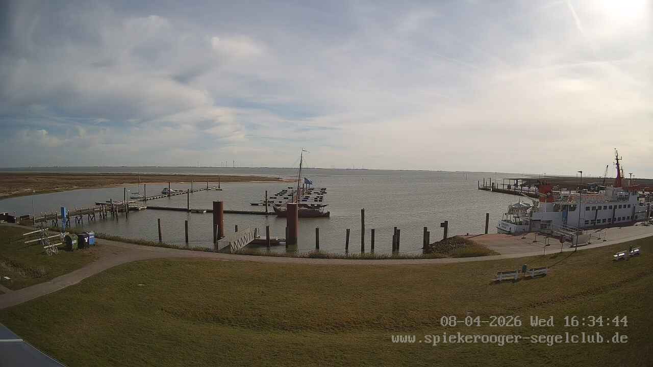 Archiv Foto Webcam Segelclub Spiekeroog