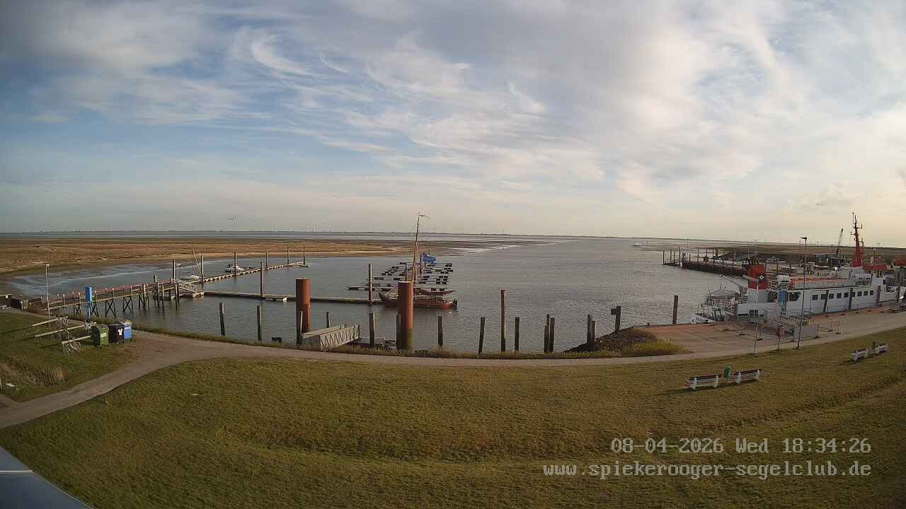 Archiv Foto Webcam Segelclub Spiekeroog
