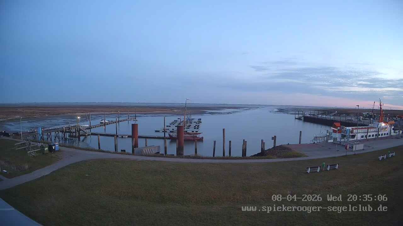 Archiv Foto Webcam Segelclub Spiekeroog