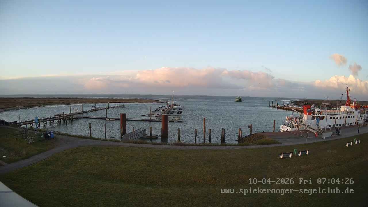 Archiv Foto Webcam Segelclub Spiekeroog