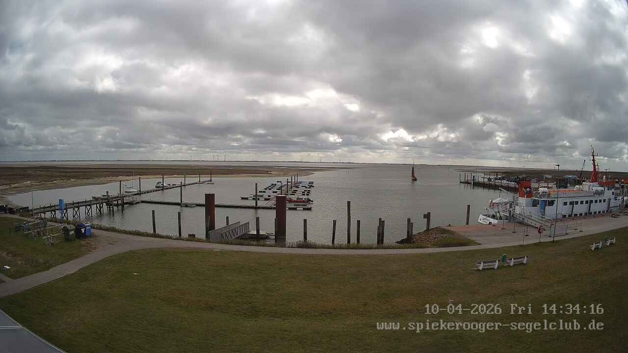 Archiv Foto Webcam Segelclub Spiekeroog