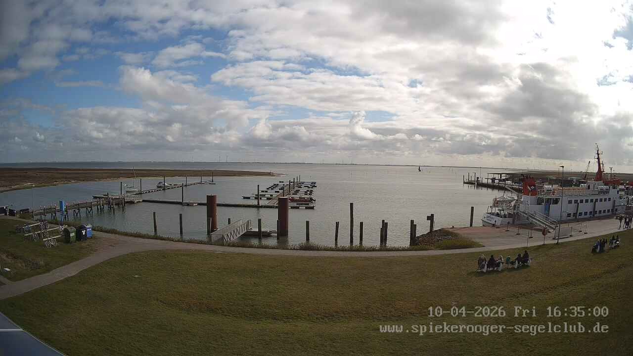 Archiv Foto Webcam Segelclub Spiekeroog
