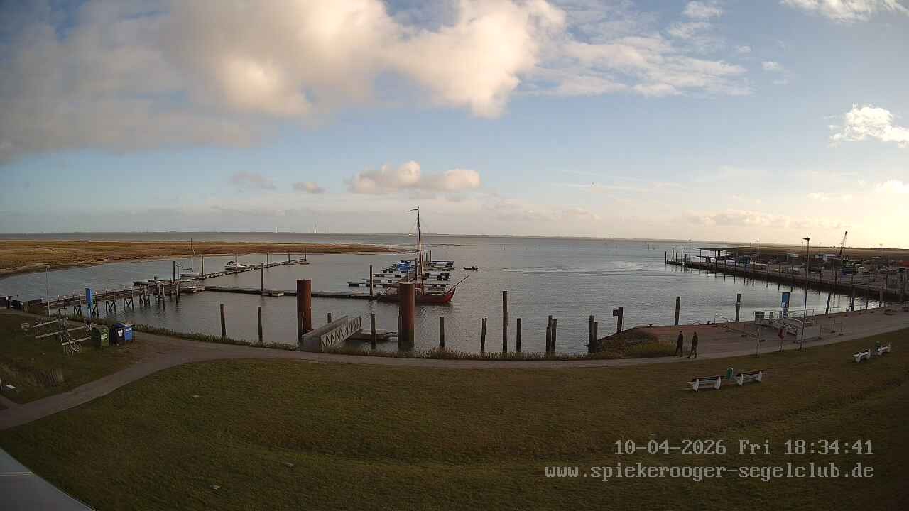Archiv Foto Webcam Segelclub Spiekeroog