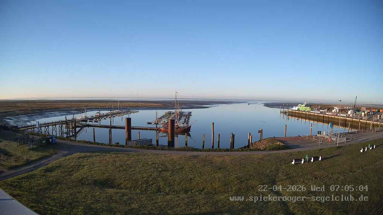 Archiv Foto Webcam Segelclub Spiekeroog