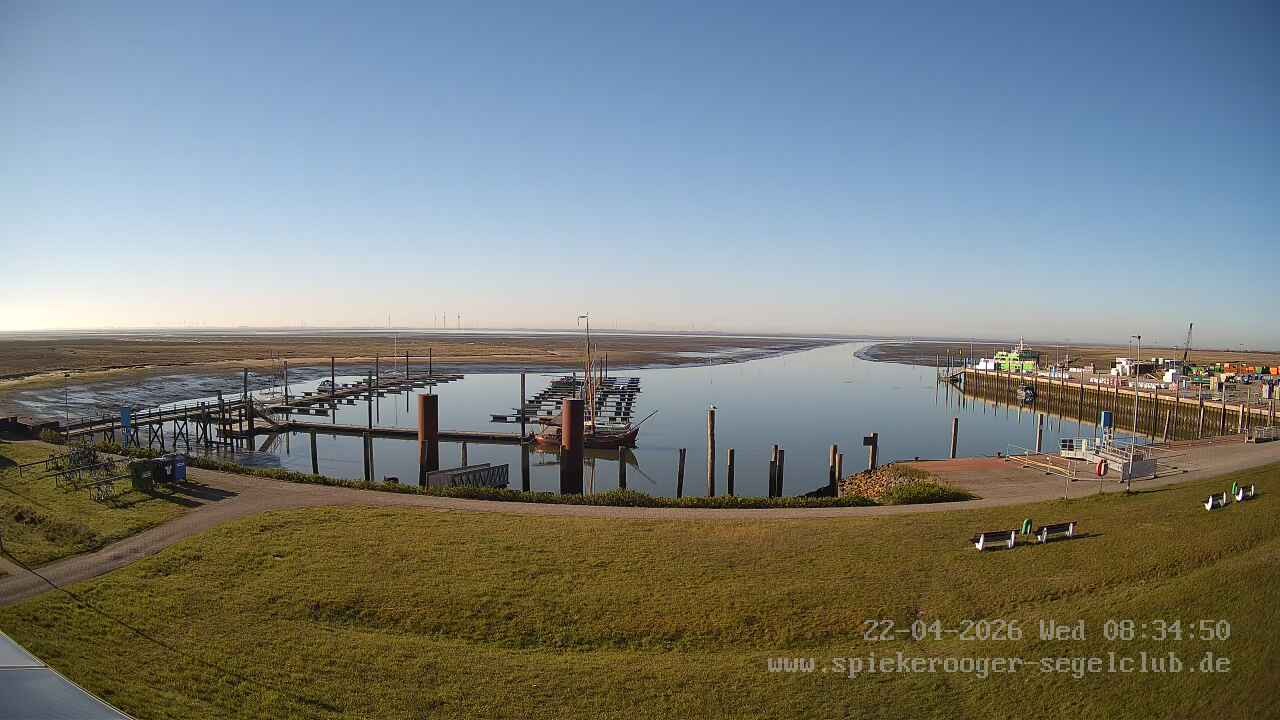 Archiv Foto Webcam Segelclub Spiekeroog