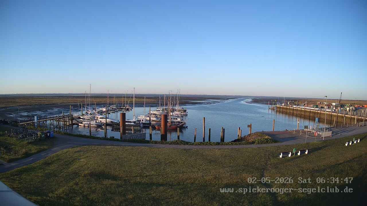 Archiv Foto Webcam Segelclub Spiekeroog