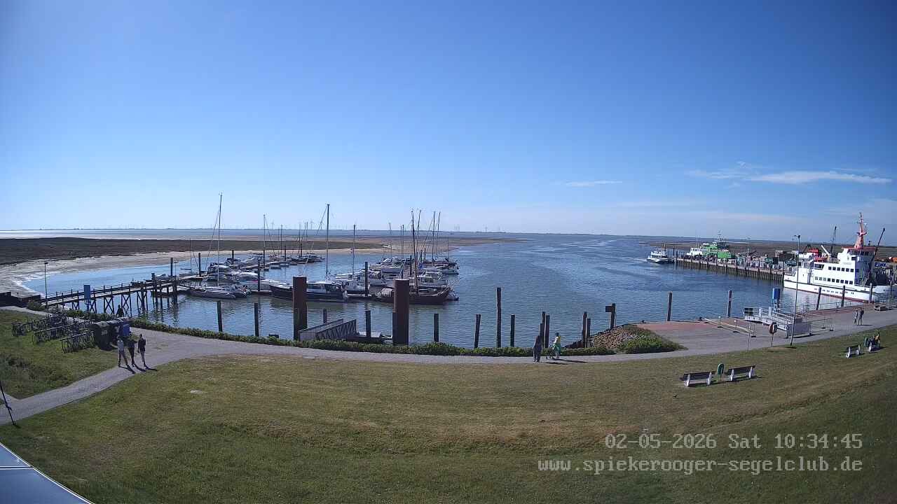 Archiv Foto Webcam Segelclub Spiekeroog