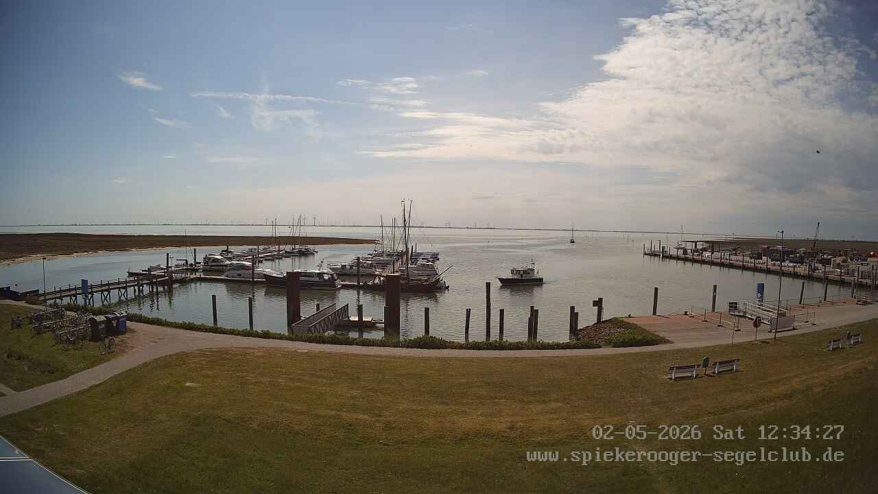 Archiv Foto Webcam Segelclub Spiekeroog