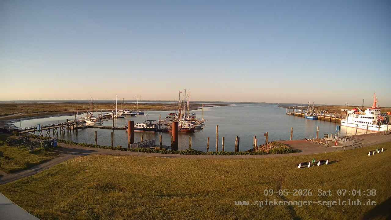 Archiv Foto Webcam Segelclub Spiekeroog