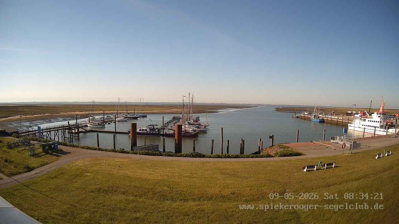 Archiv Foto Webcam Segelclub Spiekeroog