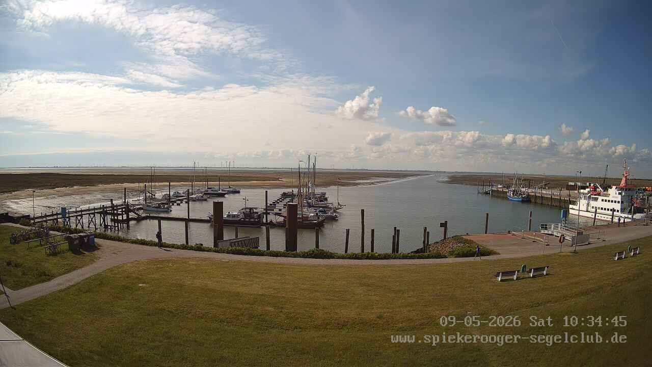 Archiv Foto Webcam Segelclub Spiekeroog