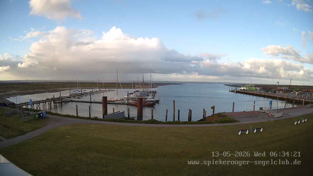 Archiv Foto Webcam Segelclub Spiekeroog