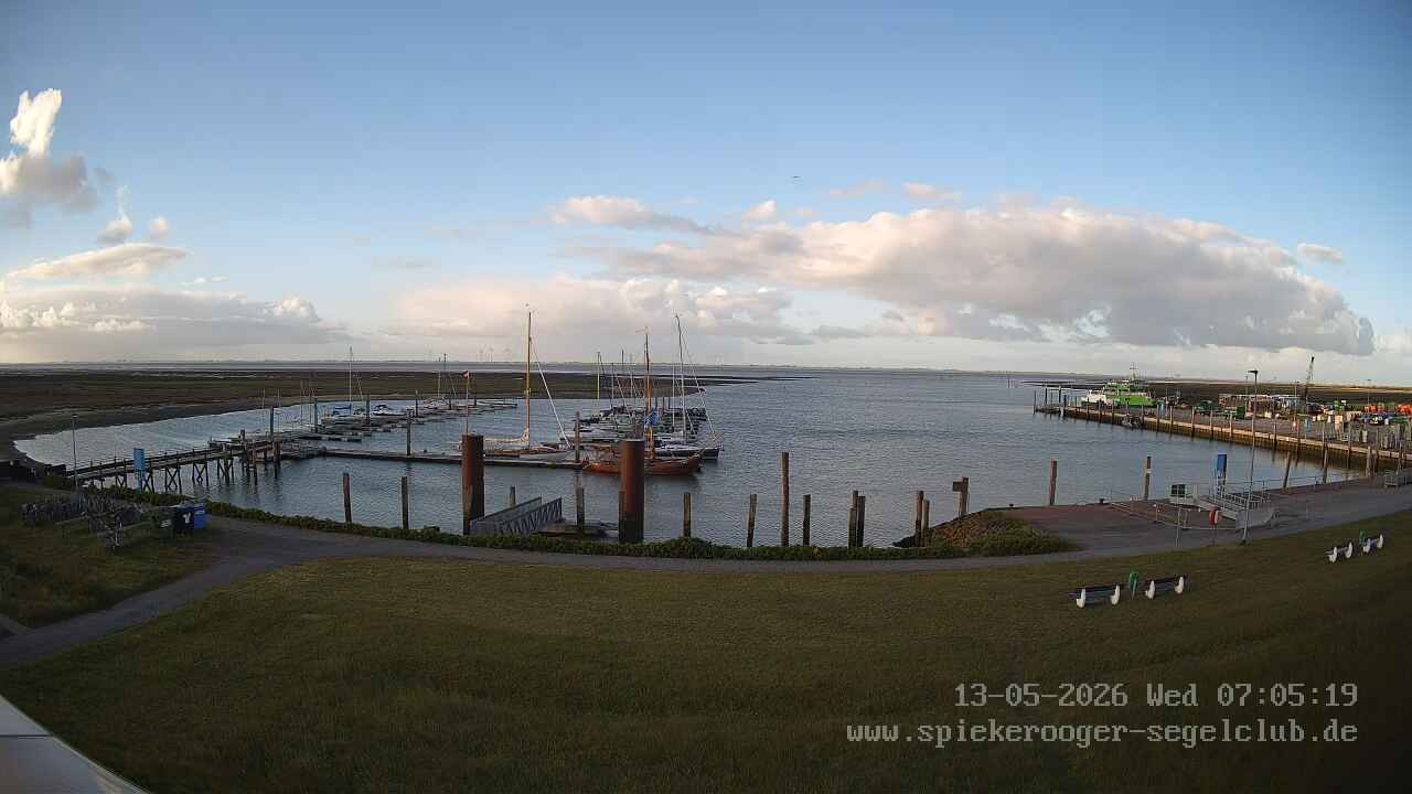 Archiv Foto Webcam Segelclub Spiekeroog
