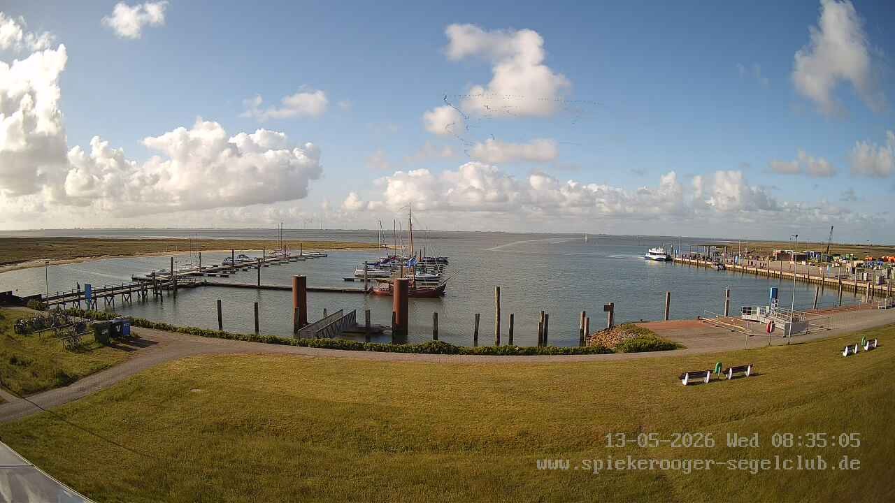 Archiv Foto Webcam Segelclub Spiekeroog