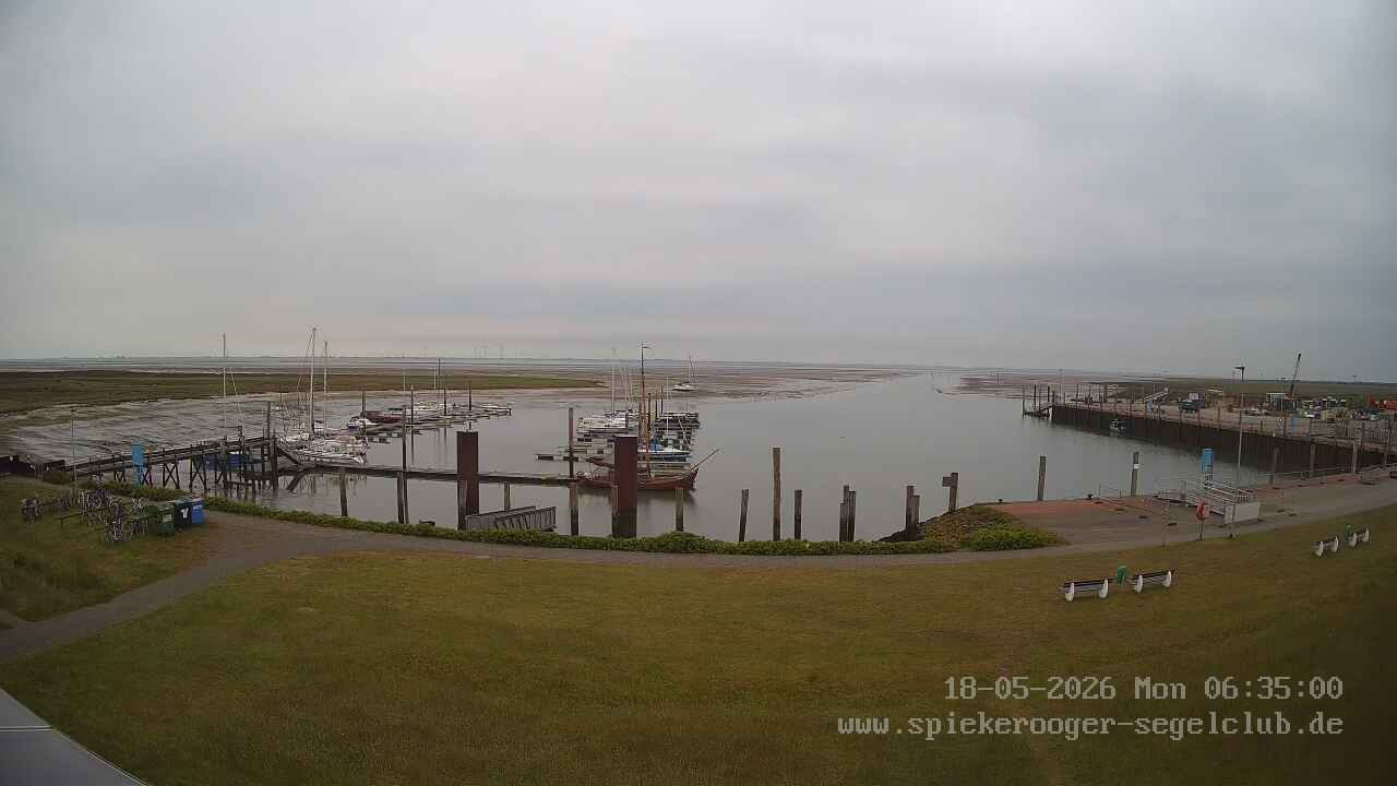 Archived image Webcam Sailing Club Spiekeroog