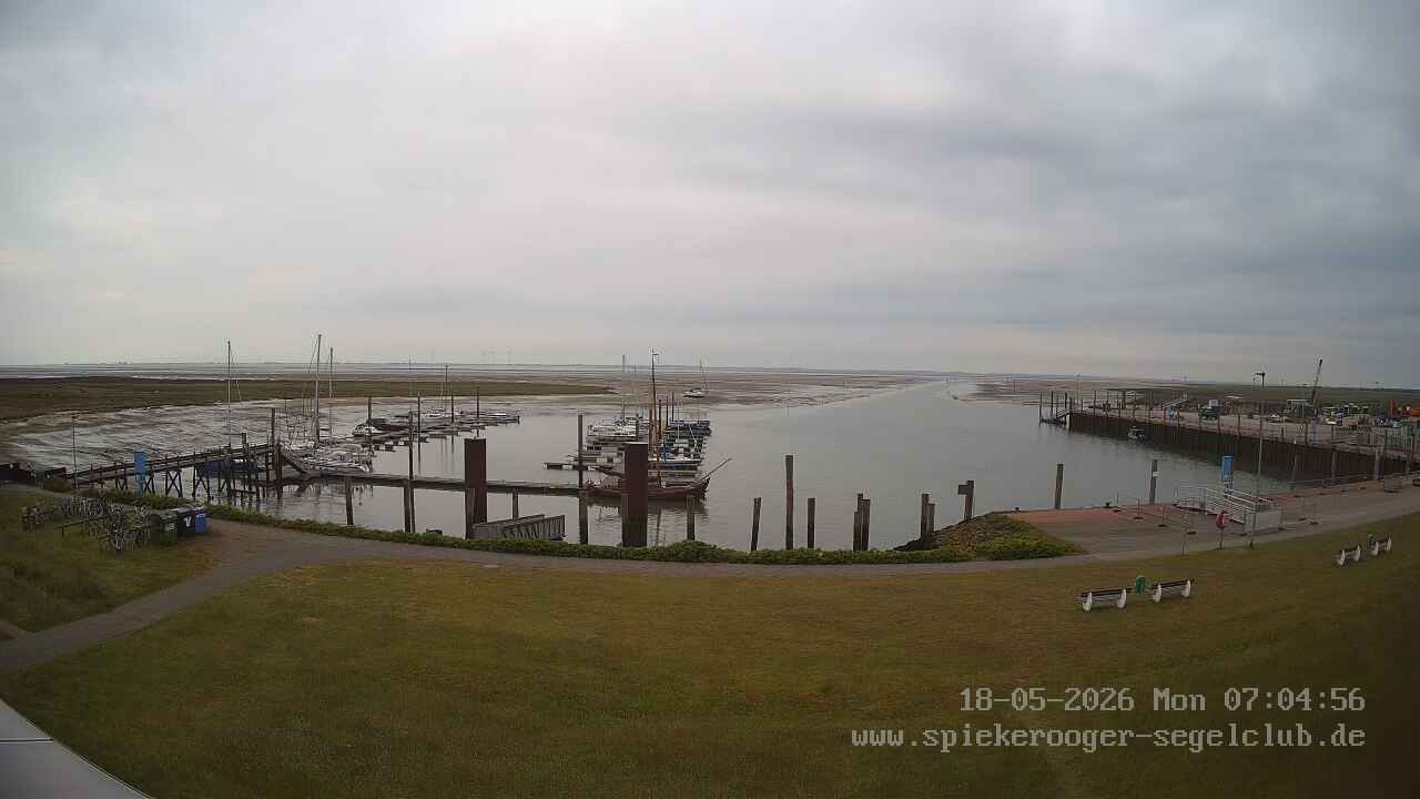 Archived image Webcam Sailing Club Spiekeroog