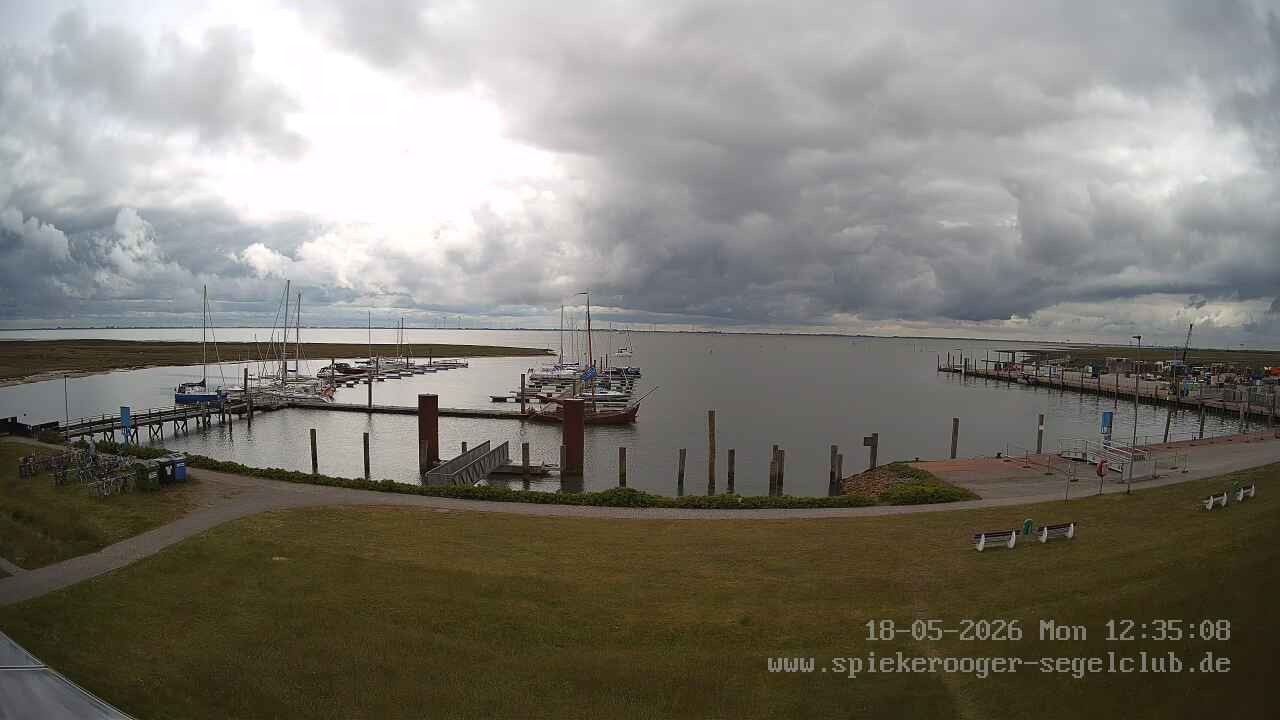 Archived image Webcam Sailing Club Spiekeroog
