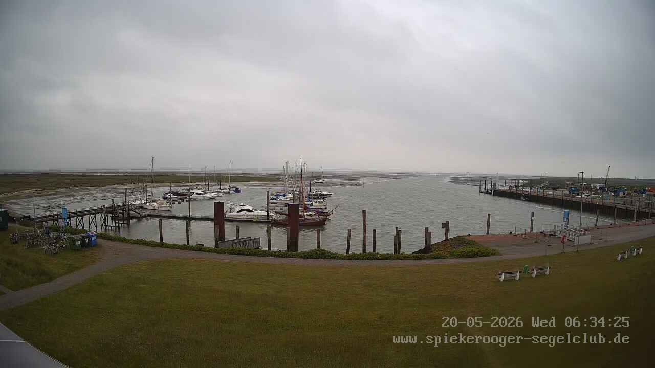 Archiv Foto Webcam Segelclub Spiekeroog