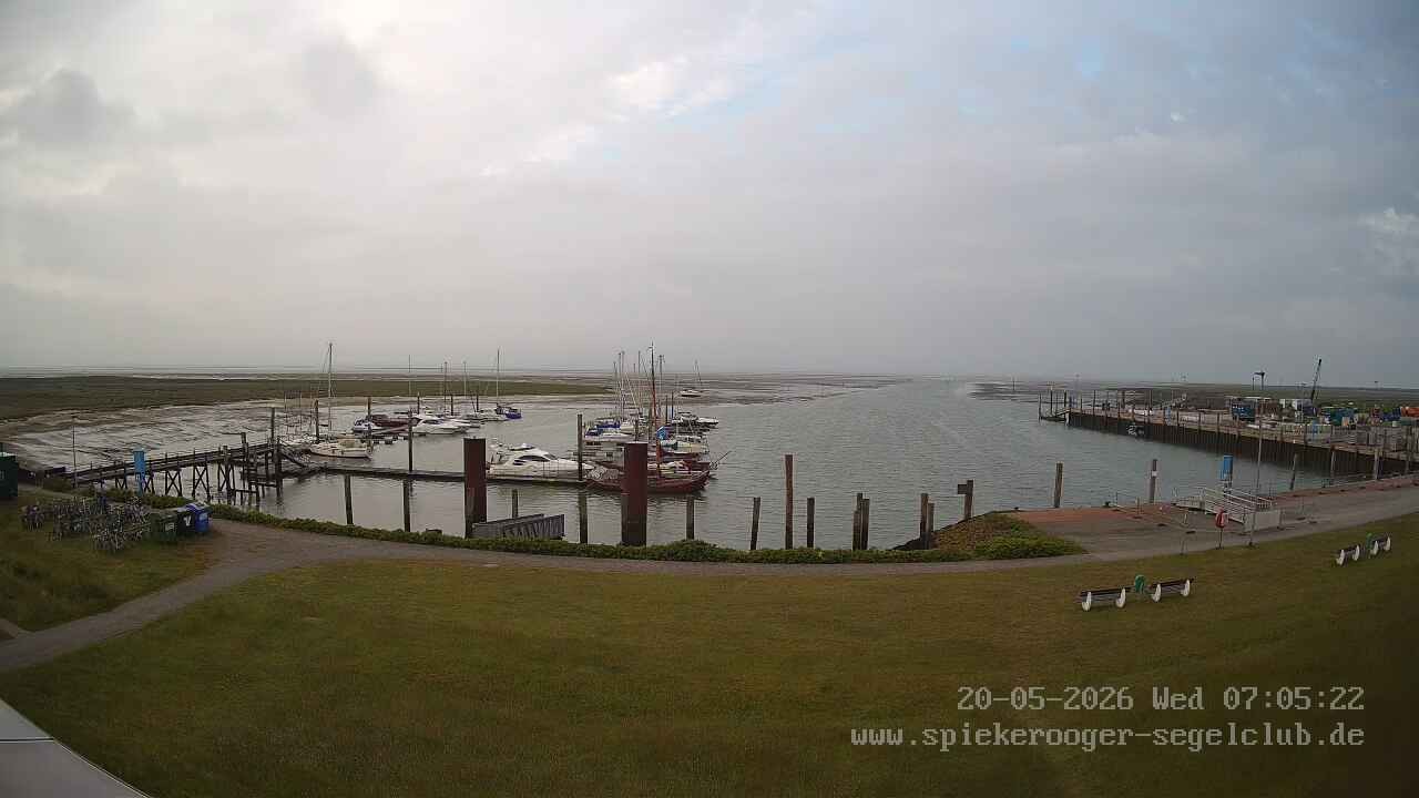 Archiv Foto Webcam Segelclub Spiekeroog