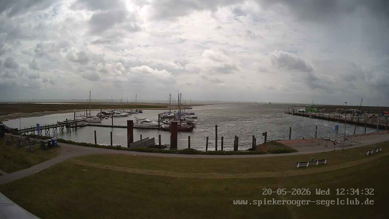 Archiv Foto Webcam Segelclub Spiekeroog