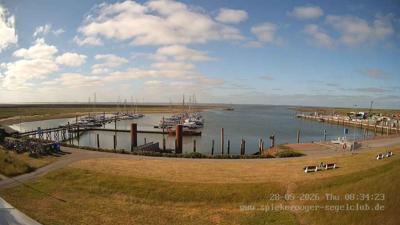 Archiv Foto Webcam Segelclub Spiekeroog