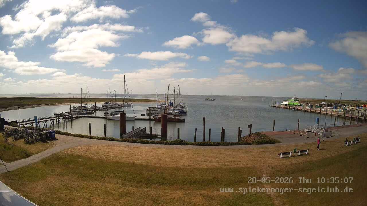 Archiv Foto Webcam Segelclub Spiekeroog