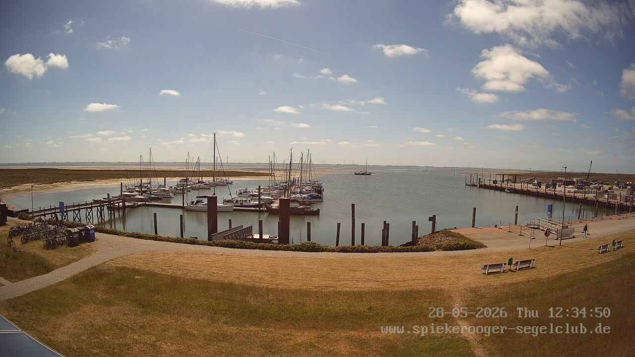 Archiv Foto Webcam Segelclub Spiekeroog