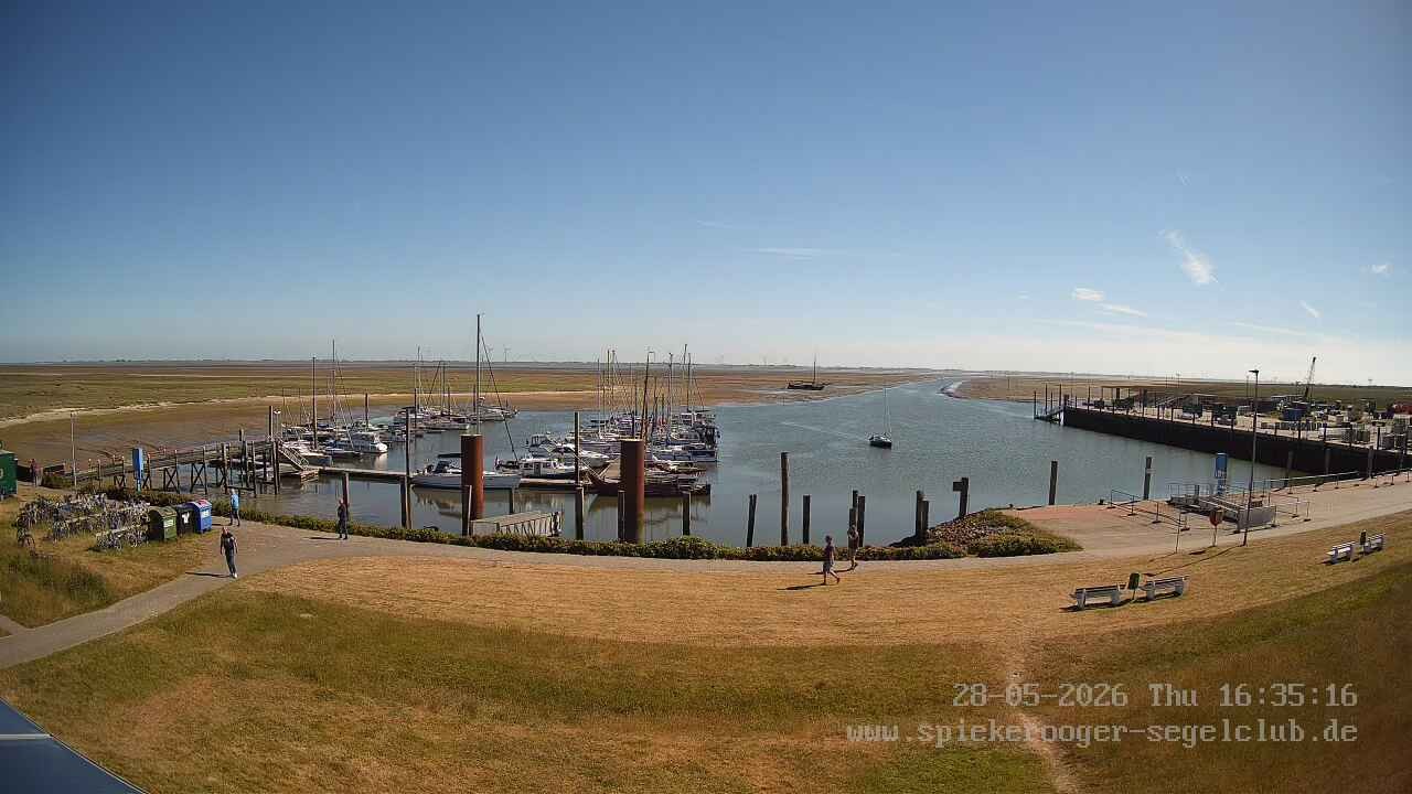 Archiv Foto Webcam Segelclub Spiekeroog