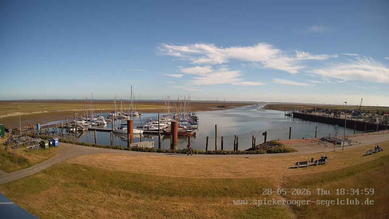 Archiv Foto Webcam Segelclub Spiekeroog