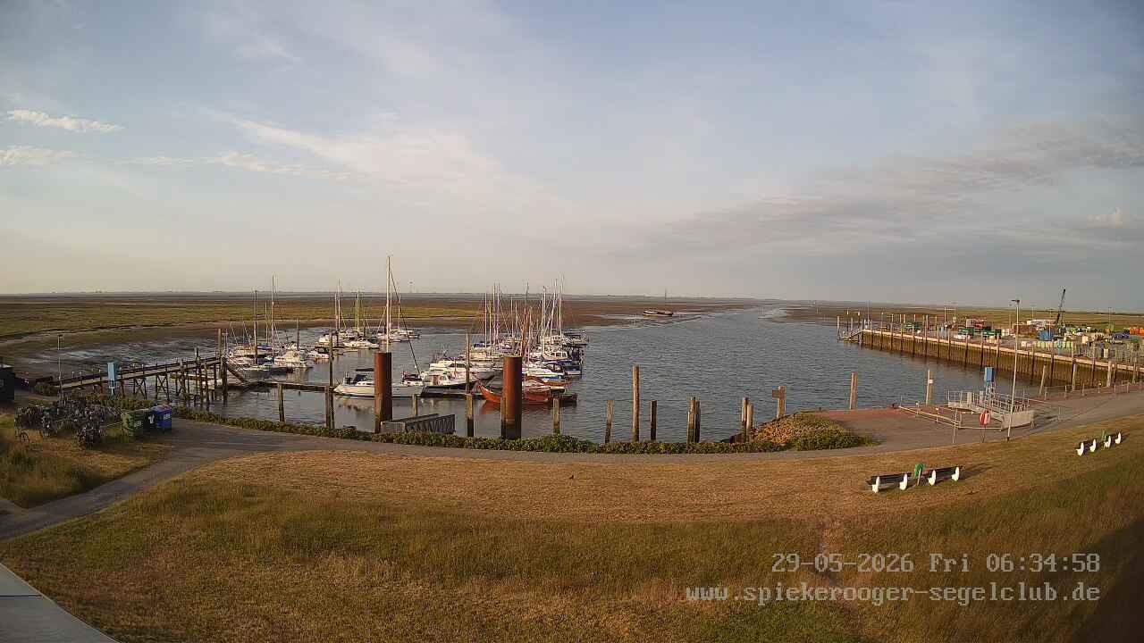 Archived image Webcam Sailing Club Spiekeroog