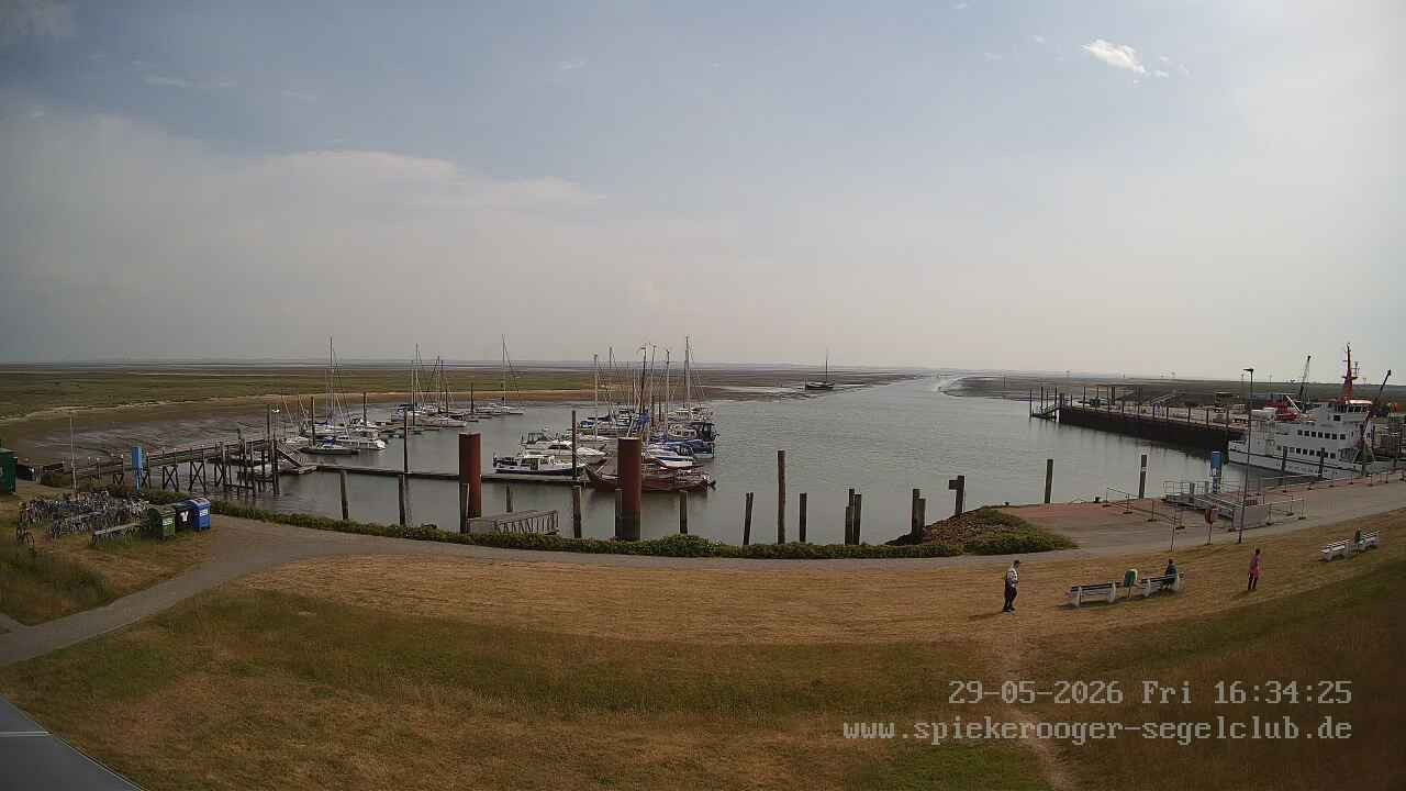 Archived image Webcam Sailing Club Spiekeroog