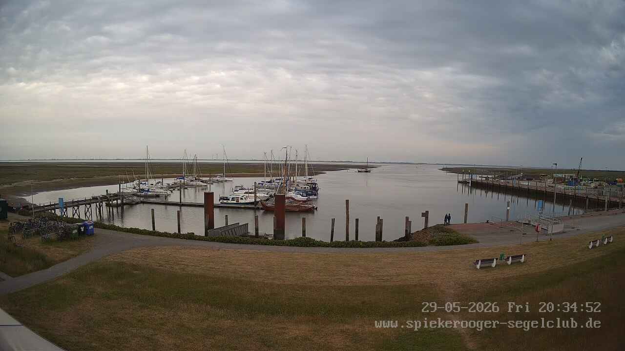 Archived image Webcam Sailing Club Spiekeroog