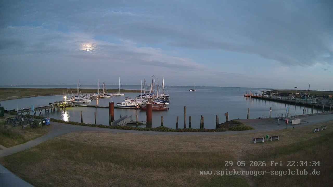 Archived image Webcam Sailing Club Spiekeroog