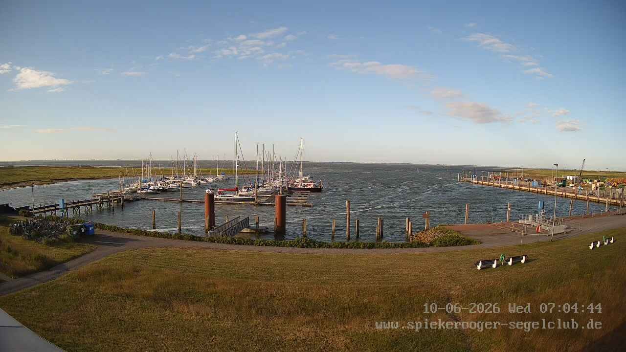 Archiv Foto Webcam Segelclub Spiekeroog