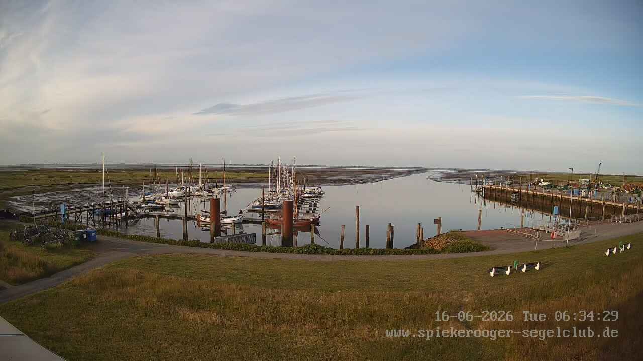 Archiv Foto Webcam Segelclub Spiekeroog