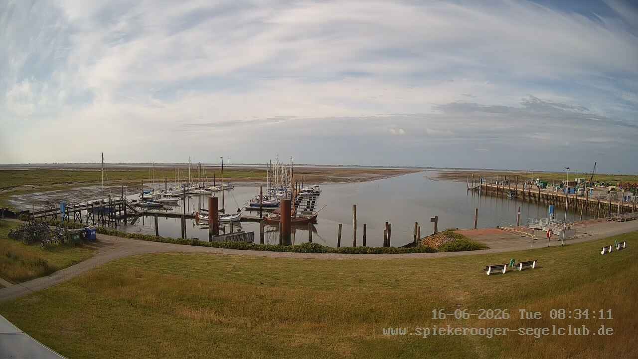 Archiv Foto Webcam Segelclub Spiekeroog