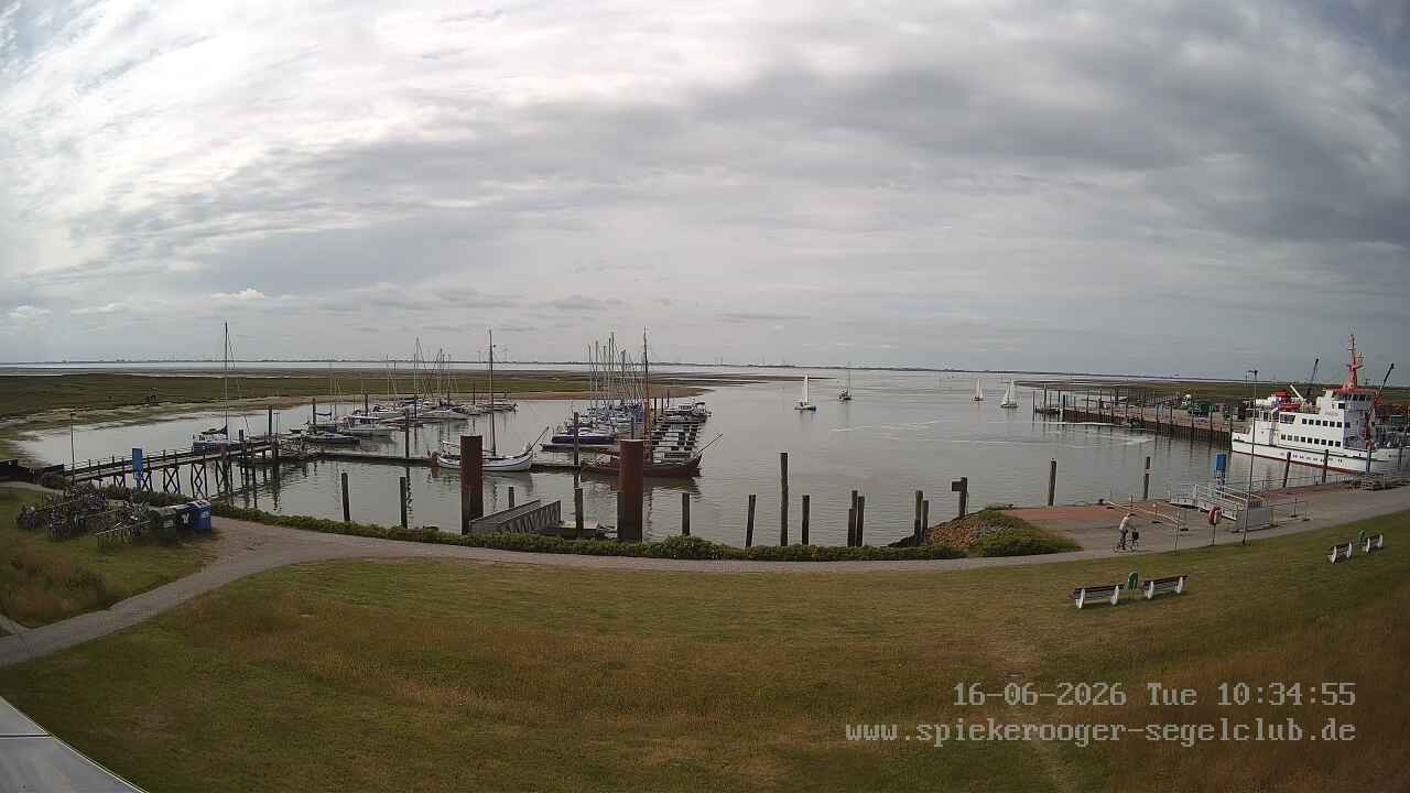 Archiv Foto Webcam Segelclub Spiekeroog