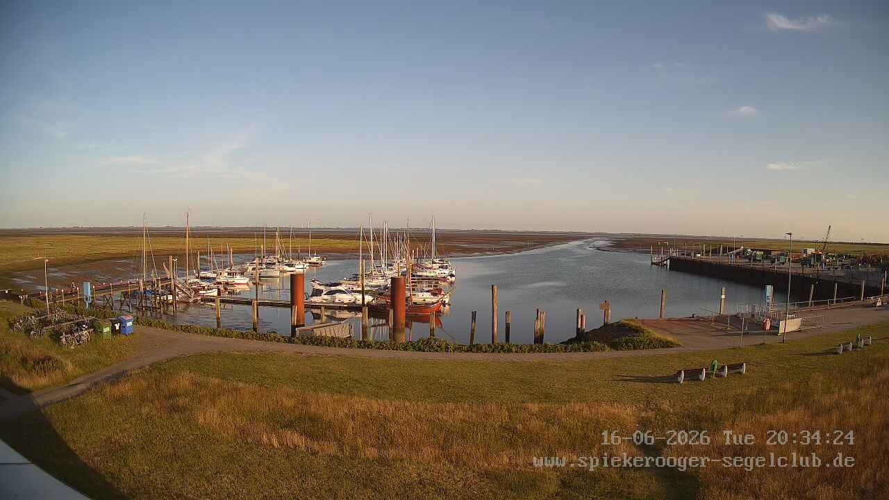 Archiv Foto Webcam Segelclub Spiekeroog