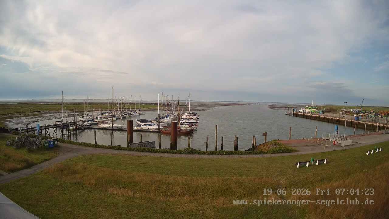 Archiv Foto Webcam Segelclub Spiekeroog