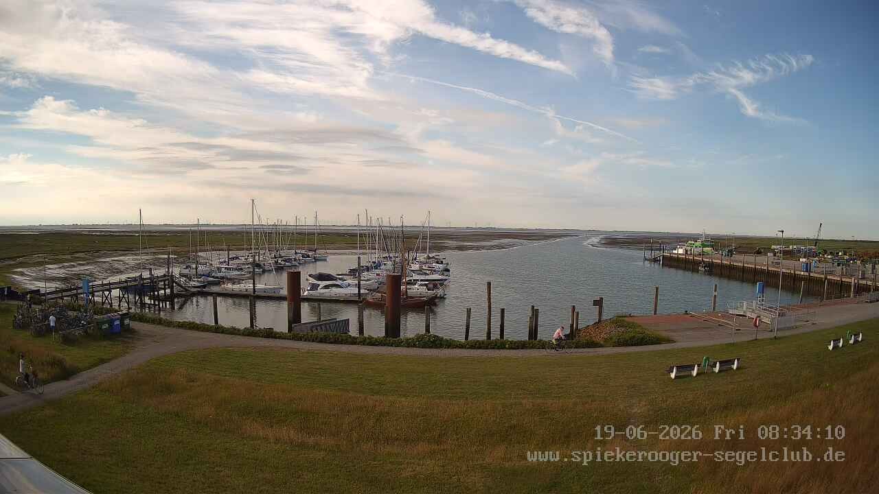 Archiv Foto Webcam Segelclub Spiekeroog