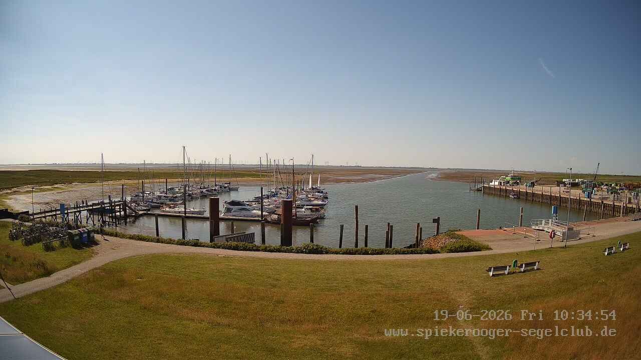 Archiv Foto Webcam Segelclub Spiekeroog