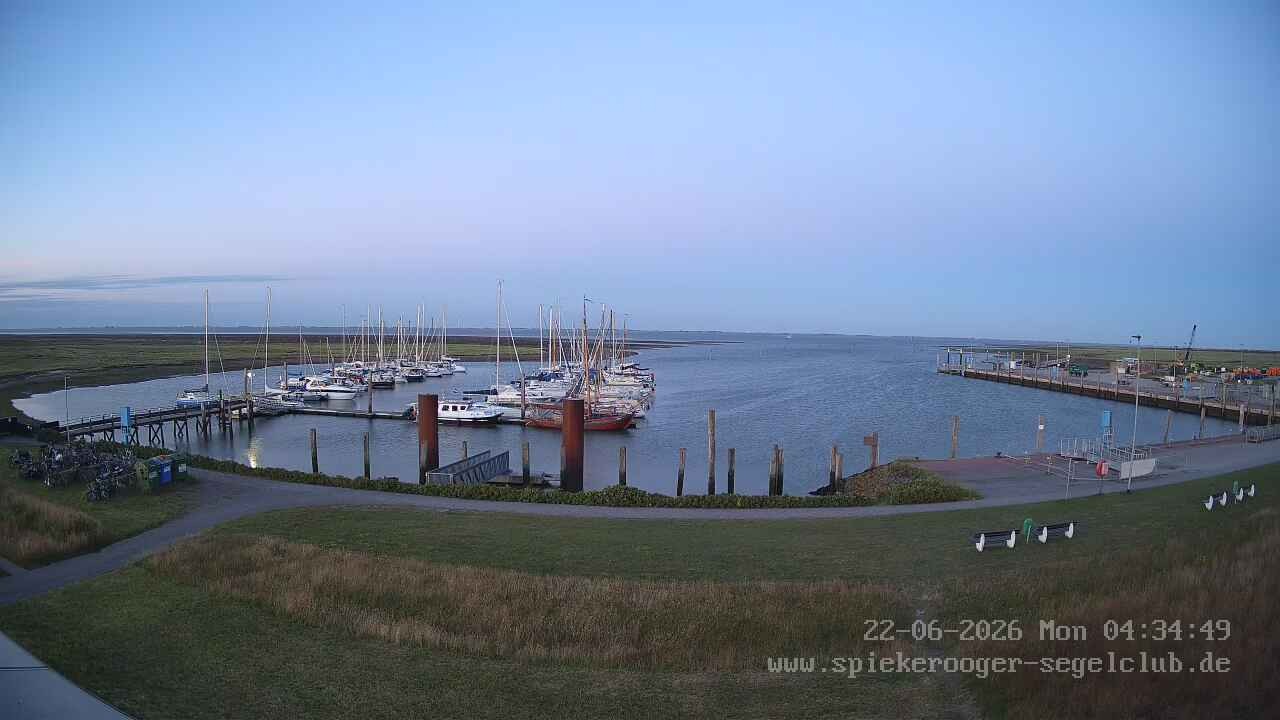 Archiv Foto Webcam Segelclub Spiekeroog