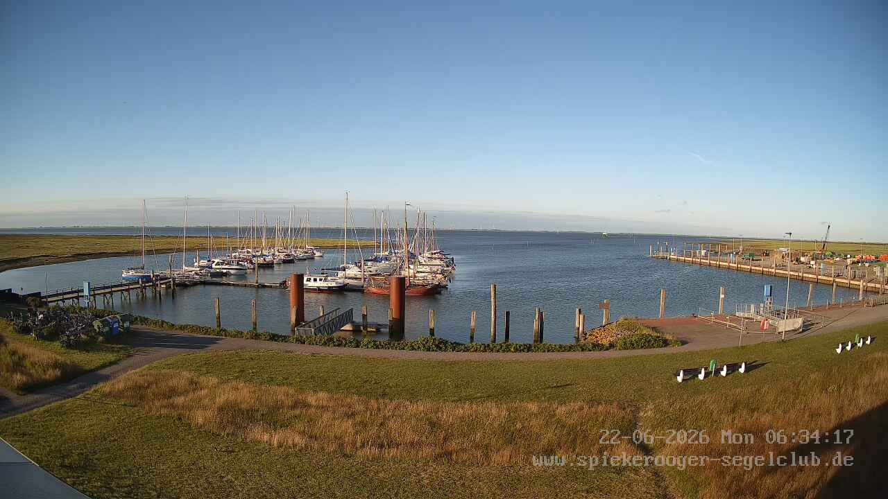 Archiv Foto Webcam Segelclub Spiekeroog