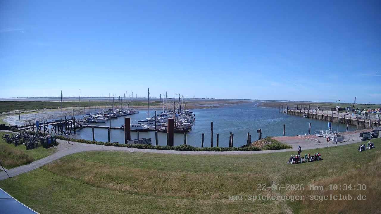 Archiv Foto Webcam Segelclub Spiekeroog