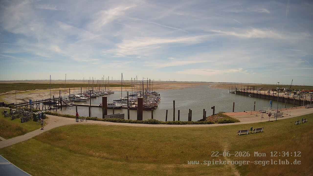 Archiv Foto Webcam Segelclub Spiekeroog