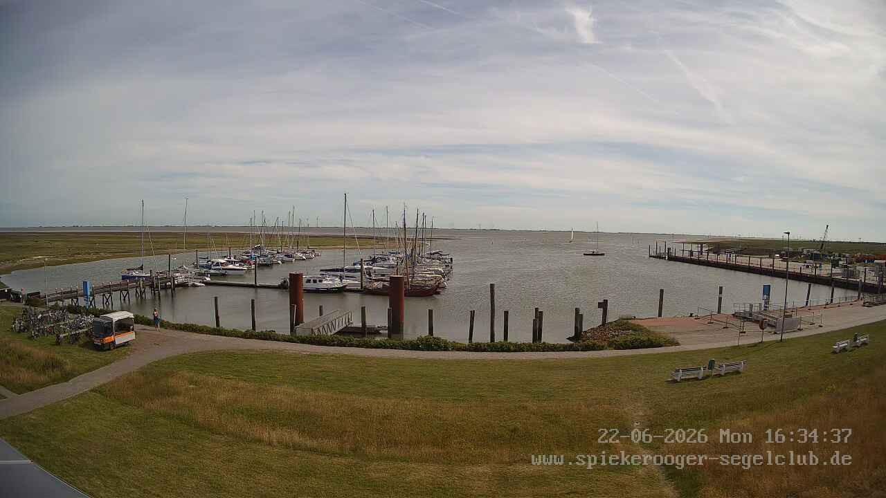 Archiv Foto Webcam Segelclub Spiekeroog