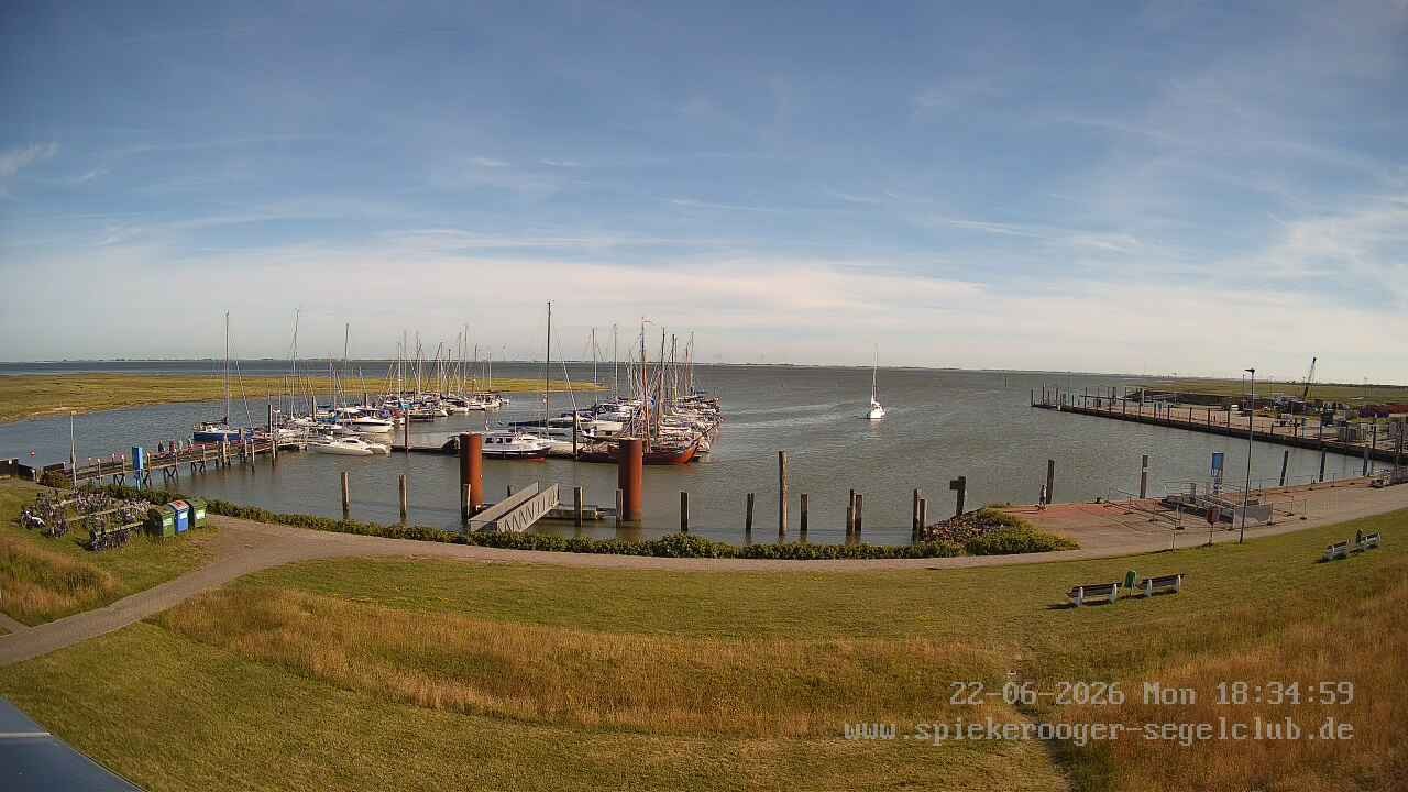 Archiv Foto Webcam Segelclub Spiekeroog