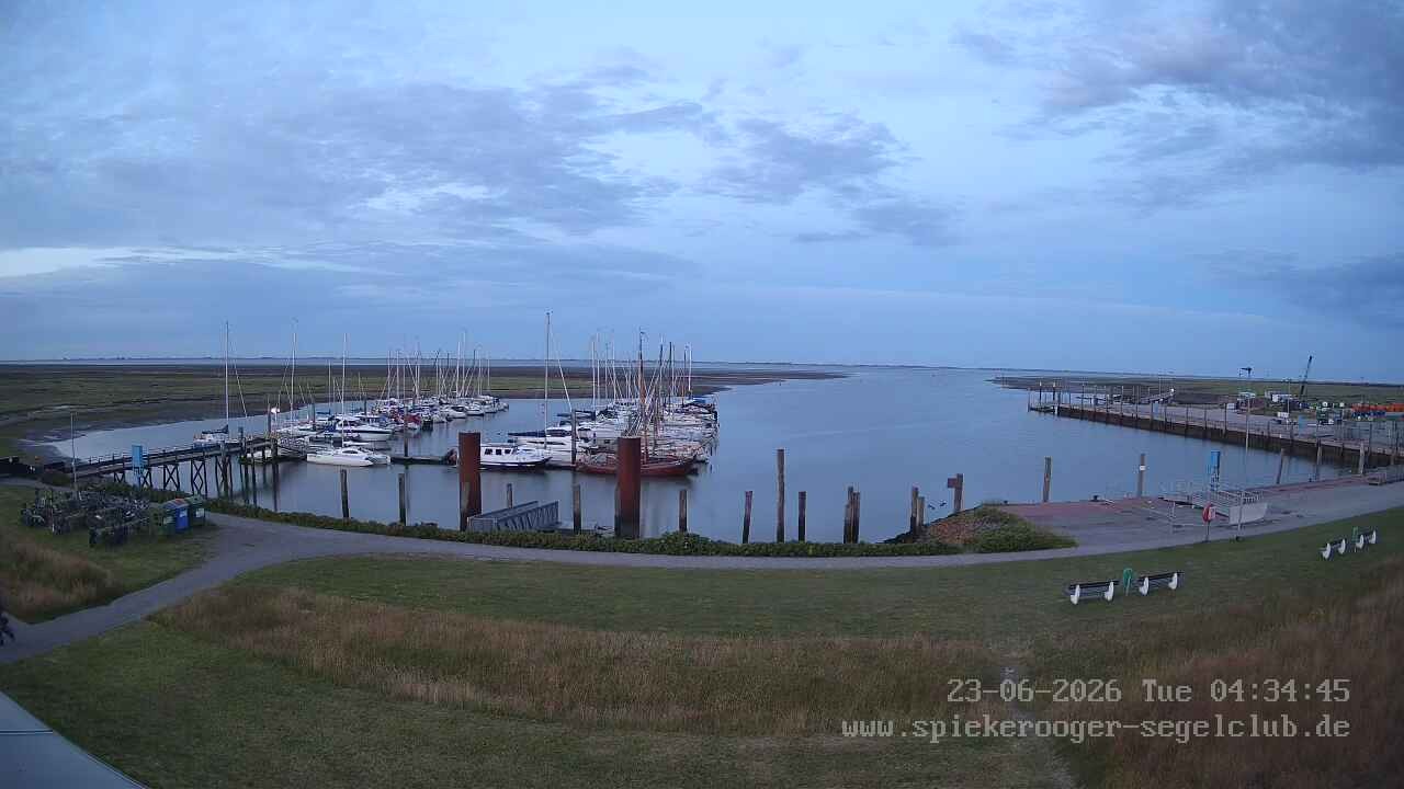Archiv Foto Webcam Segelclub Spiekeroog