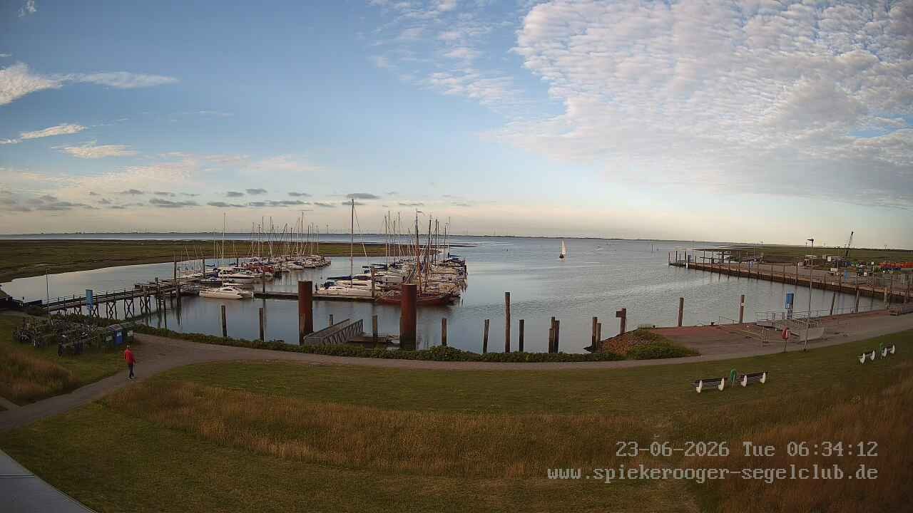 Archiv Foto Webcam Segelclub Spiekeroog